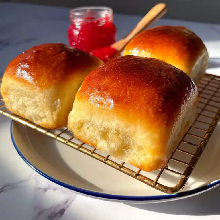 Soft and Fluffy Japanese Milk Bread Loaf with Tangzhong Method Recipe