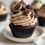 Oreo Cupcakes with Cookies-and-Cream Frosting Recipe