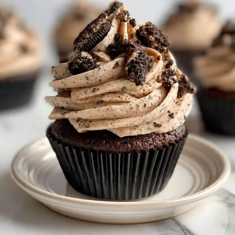 Oreo Cupcakes with Cookies-and-Cream Frosting Recipe