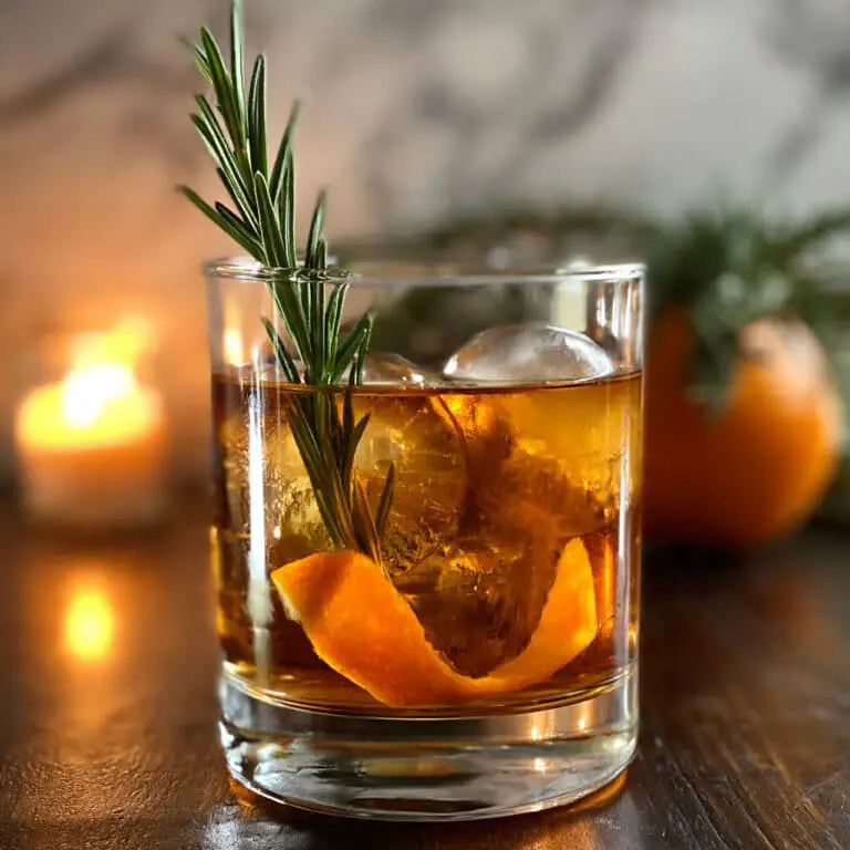 Smoked Non-Alcoholic Old Fashioned Cocktail Recipe