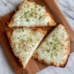 Chicken Alfredo Garlic Bread Recipe