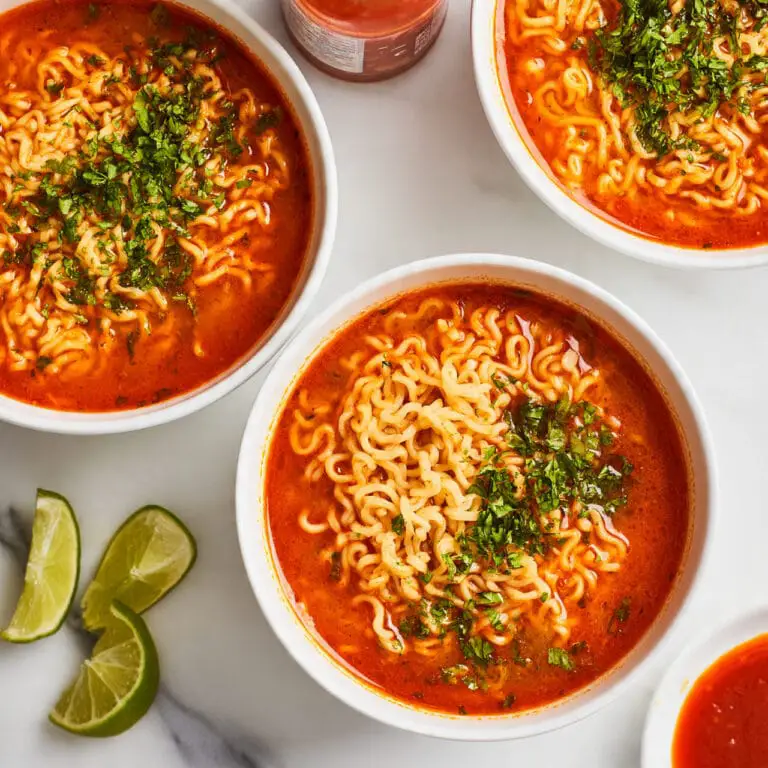 Spicy Ramen Noodles: A Quick and Fiery 15-Minute Meal Recipe