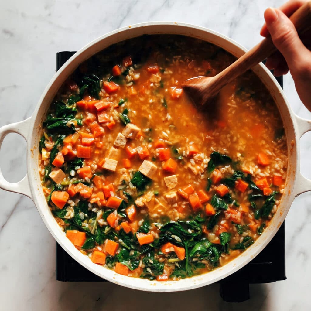 Easy Chicken, Poblano, and Black Bean Soup Recipe