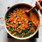 Easy Chicken, Poblano, and Black Bean Soup Recipe