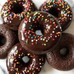 Chocolate Baked Donuts with Rich Chocolate Glaze Recipe