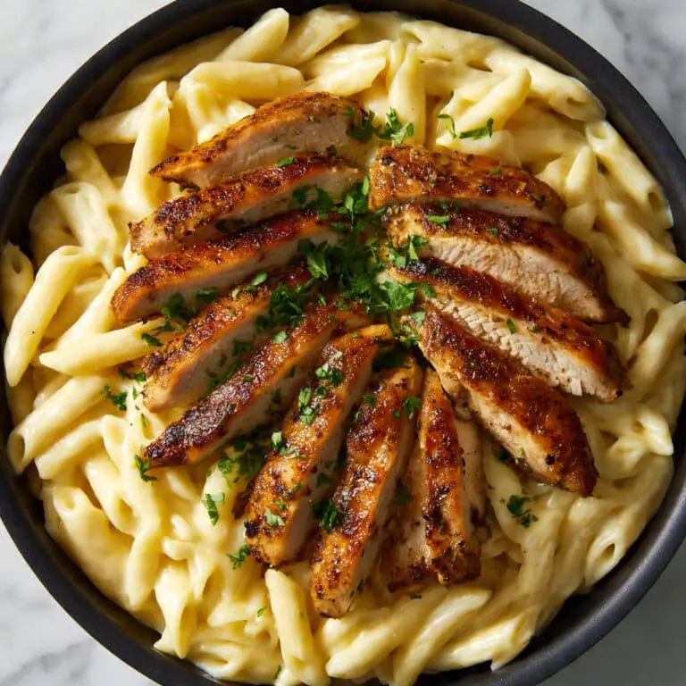 Garlic Parmesan Chicken and Pasta Recipe