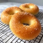 Salted Rosemary Wheat Bagels Recipe