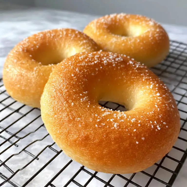 Salted Rosemary Wheat Bagels Recipe
