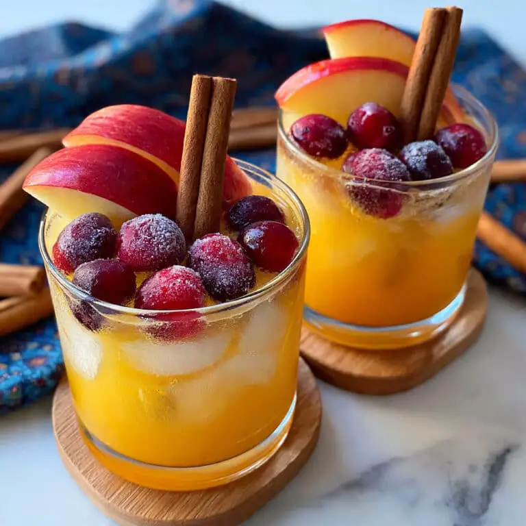 Thanksgiving Cranberry Apple Holiday Punch Recipe