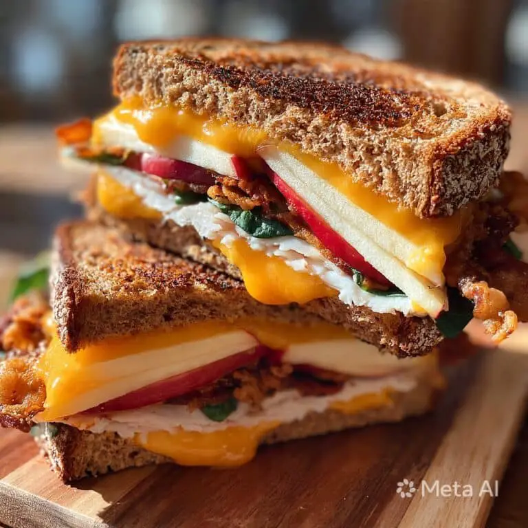 Apple & Cheddar Grilled Cheese Recipe