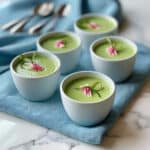 Iced Cucumber-Avocado Soup with Mint Recipe