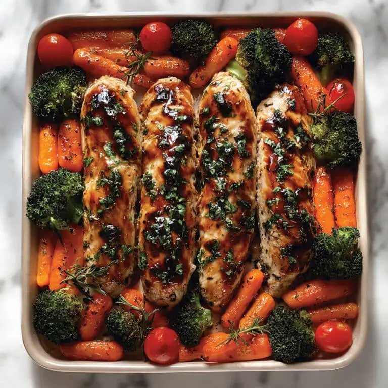 One Pan Balsamic Chicken Recipe