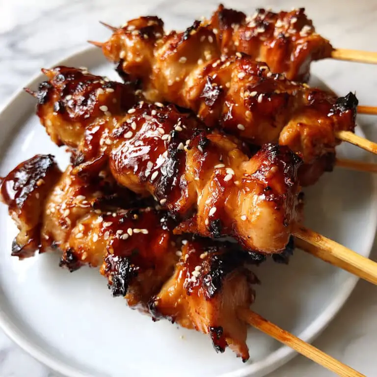 Teriyaki Chicken Skewers Recipe