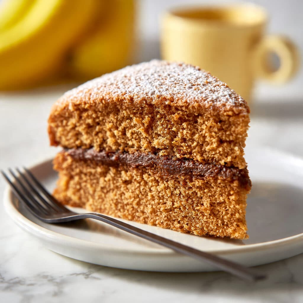 Banana Coffee Cake with Cinnamon Streusel and Light Glaze Recipe