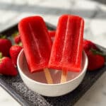 Perfectly Sweet Strawberry Popsicles Recipe