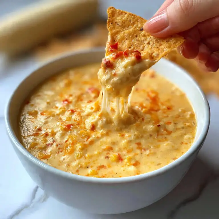 Southwestern Cheesy Corn Dip Recipe