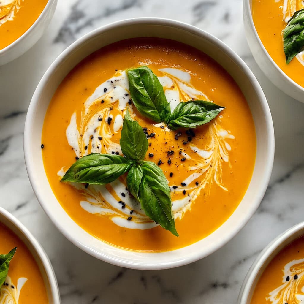 Vegan Roasted Tomato Soup Recipe