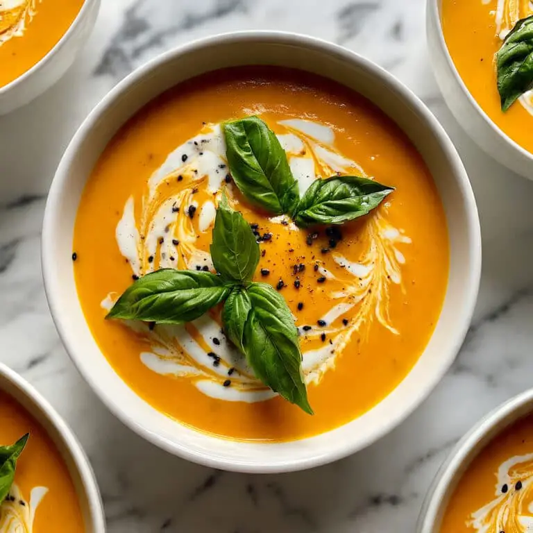 Vegan Roasted Tomato Soup Recipe