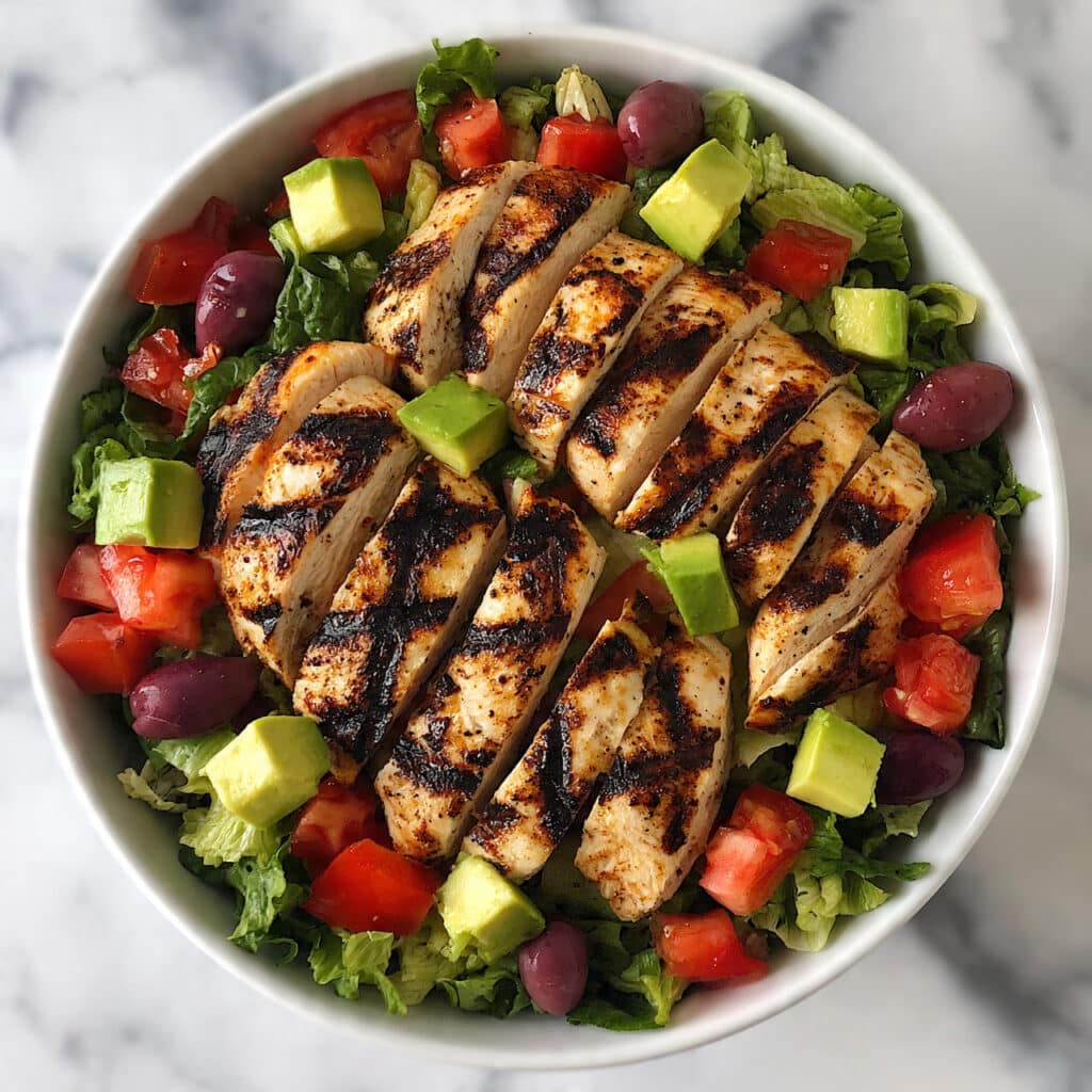 Summer Chipotle Chicken Cobb Salad with Cilantro Vinaigrette Recipe