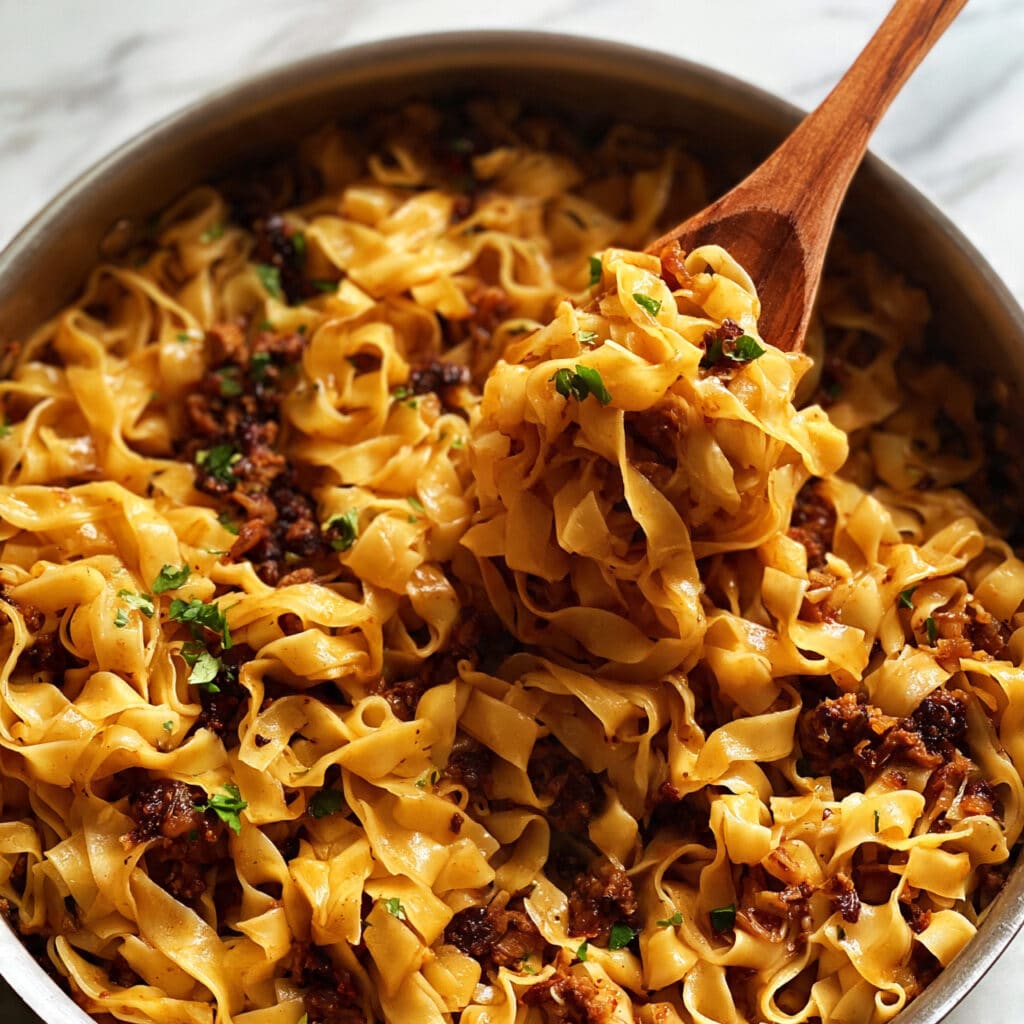 Ground Beef and Cabbage Skillet Dinner Recipe