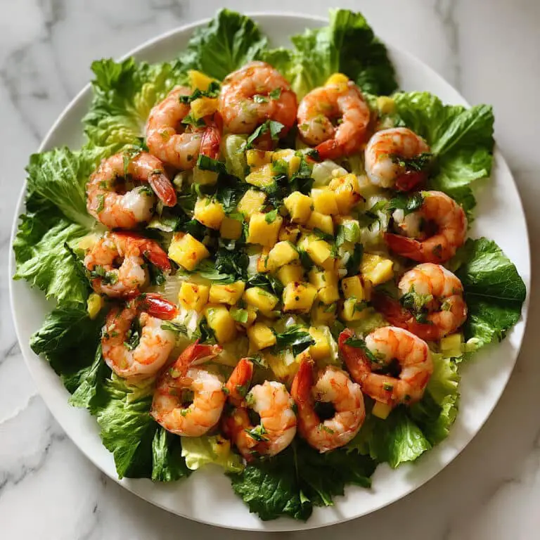 Prawn Mango Avocado Summer Salad Recipe