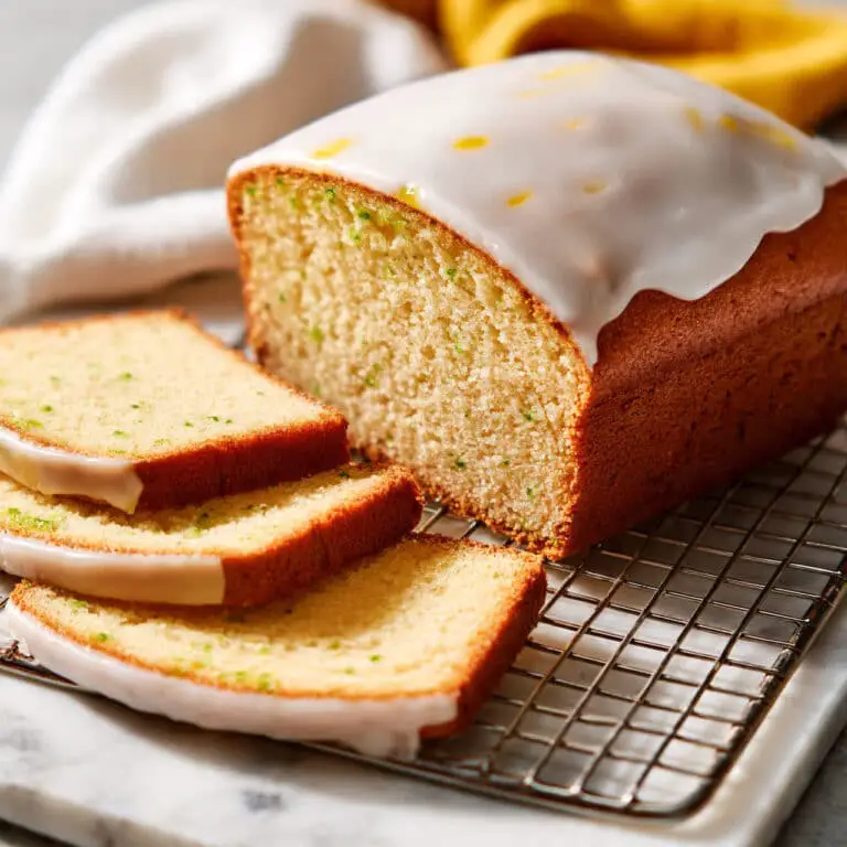 Lemon Zucchini Bread with Lemon Glaze Recipe