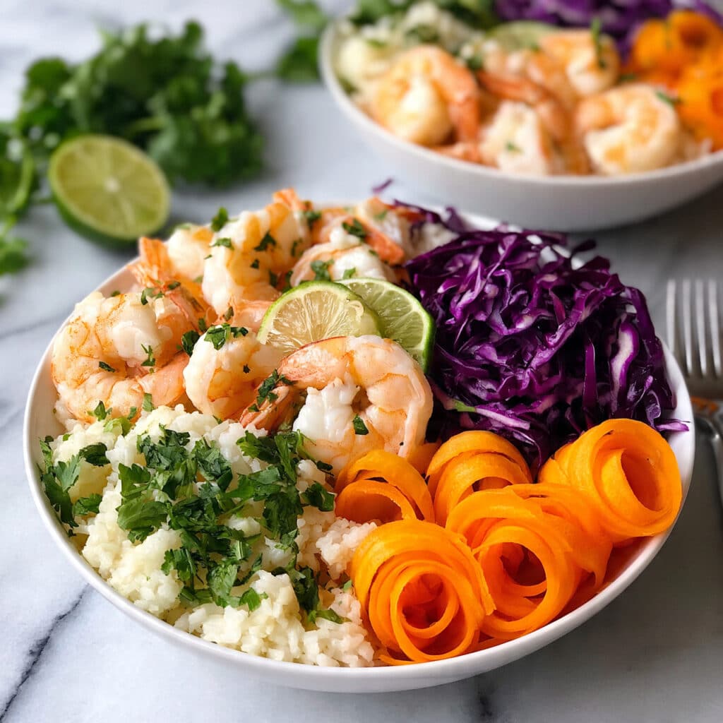 Cilantro Lime Shrimp Bowl Recipe