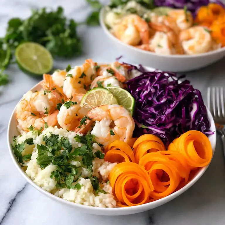 Cilantro Lime Shrimp Bowl Recipe