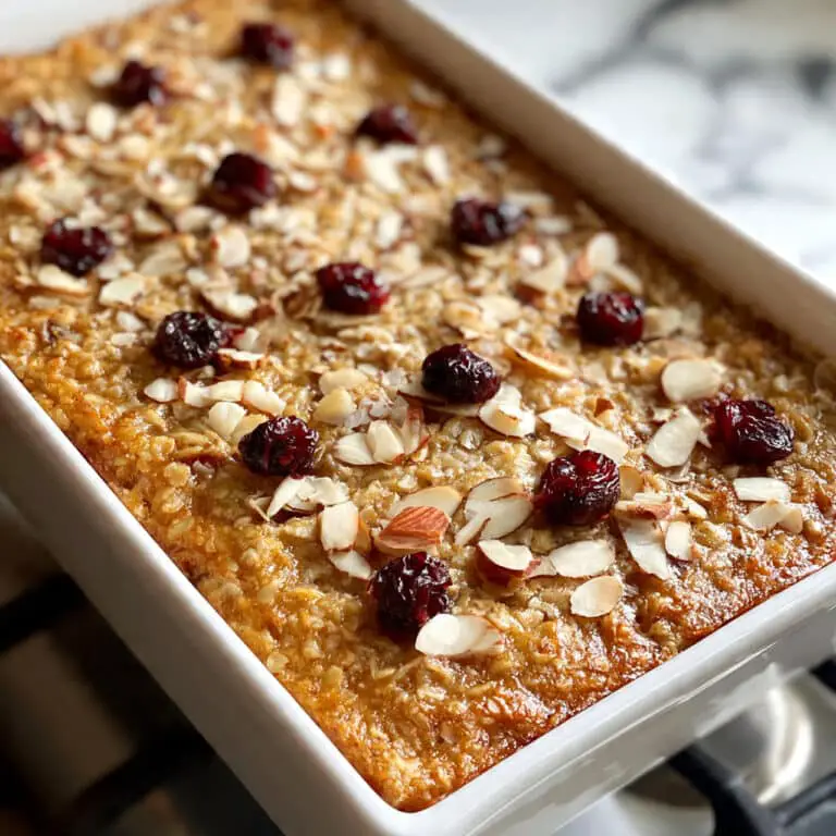 Brown Sugar Baked Oatmeal Recipe