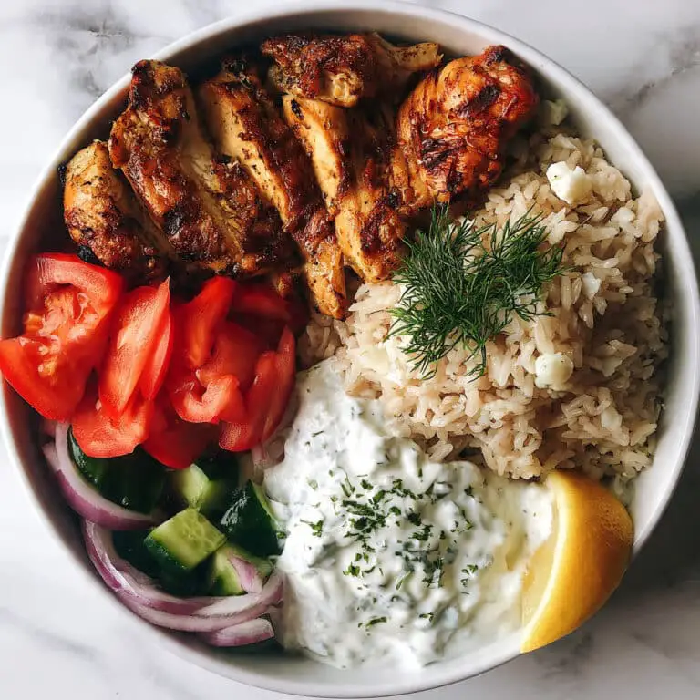 Greek-Style Chicken Tzatziki Recipe