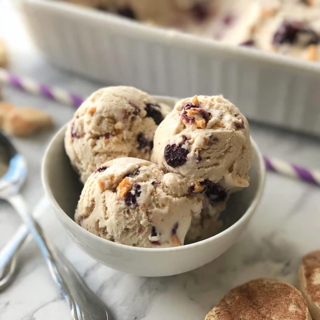 Blueberry Cheesecake Ice Cream Recipe