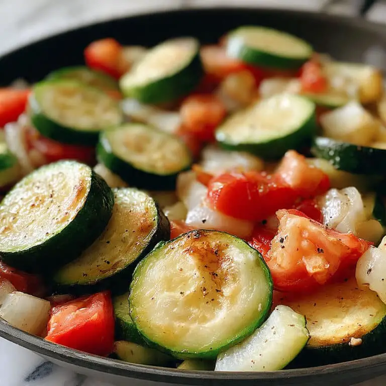Skillet Zucchini with Garlic, Herbs, and Parmesan Recipe