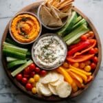 Hummus Veggie Board Feast Recipe
