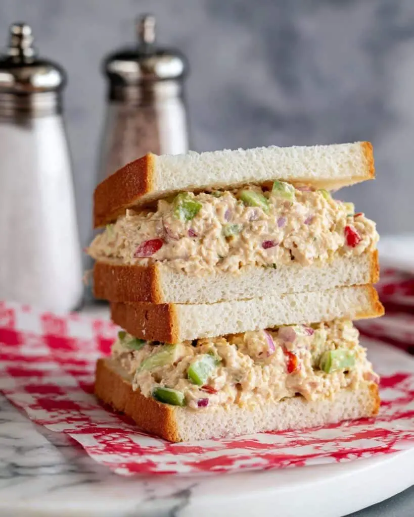 Classic Tuna Salad Sandwiches Recipe
