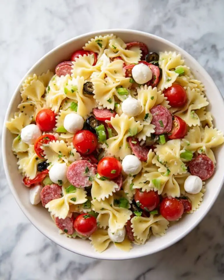 Zesty Cold Pasta Salad Recipe