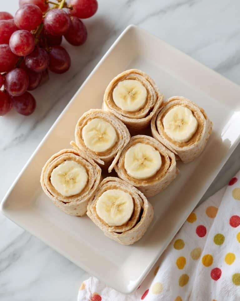 Peanut Butter and Banana Roll-Ups Recipe