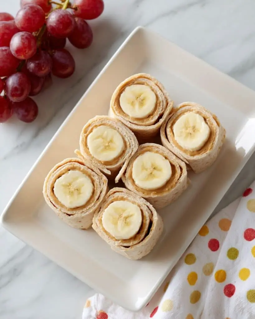 Peanut Butter and Banana Roll-Ups Recipe