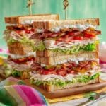 Big Turkey Club Sandwiches Recipe