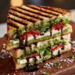 Tomato Caprese Sandwiches Recipe