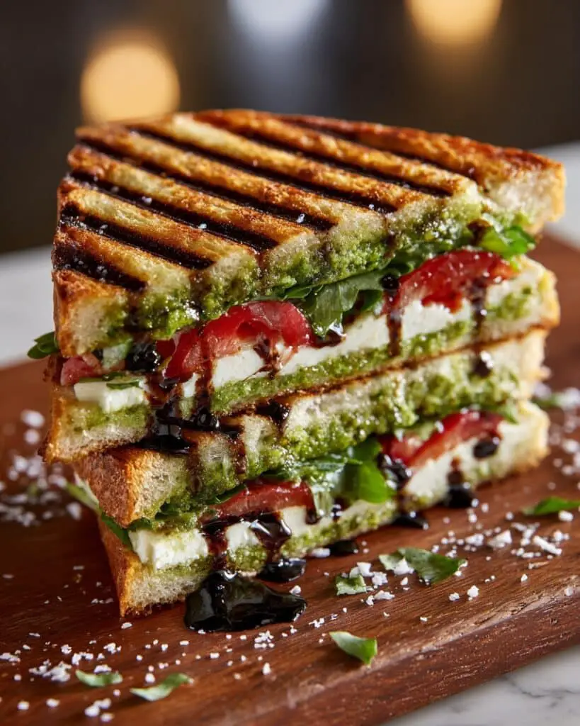 Tomato Caprese Sandwiches Recipe