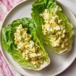 Egg Salad Lettuce Boats Recipe