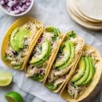 Salsa Verde Chicken Tacos Recipe