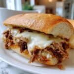 Pulled Beef French Dip Sandwiches with Rich Au Jus Recipe