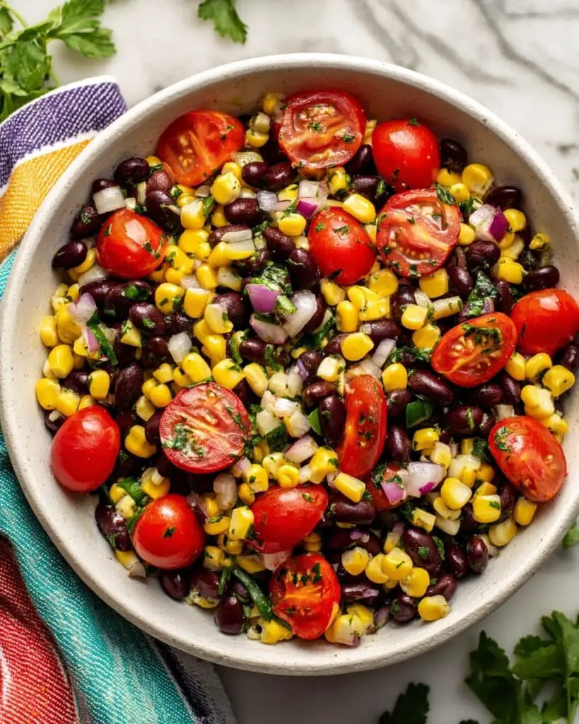Black Bean & Tomato Salad Recipe