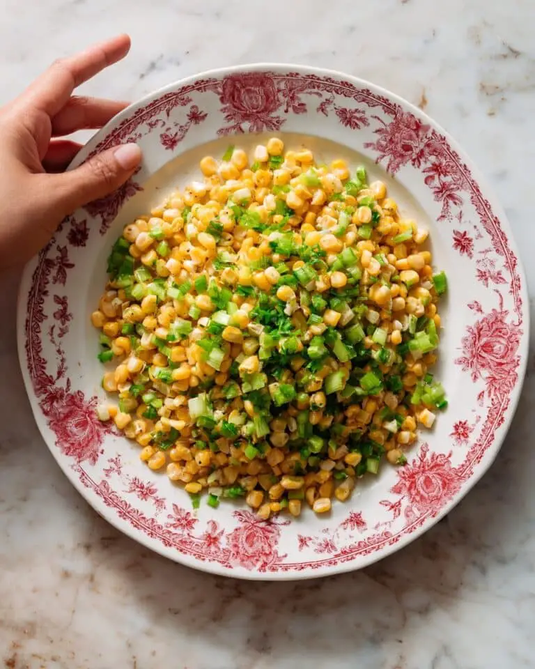 Sriracha Corn with Lime and Cilantro Recipe