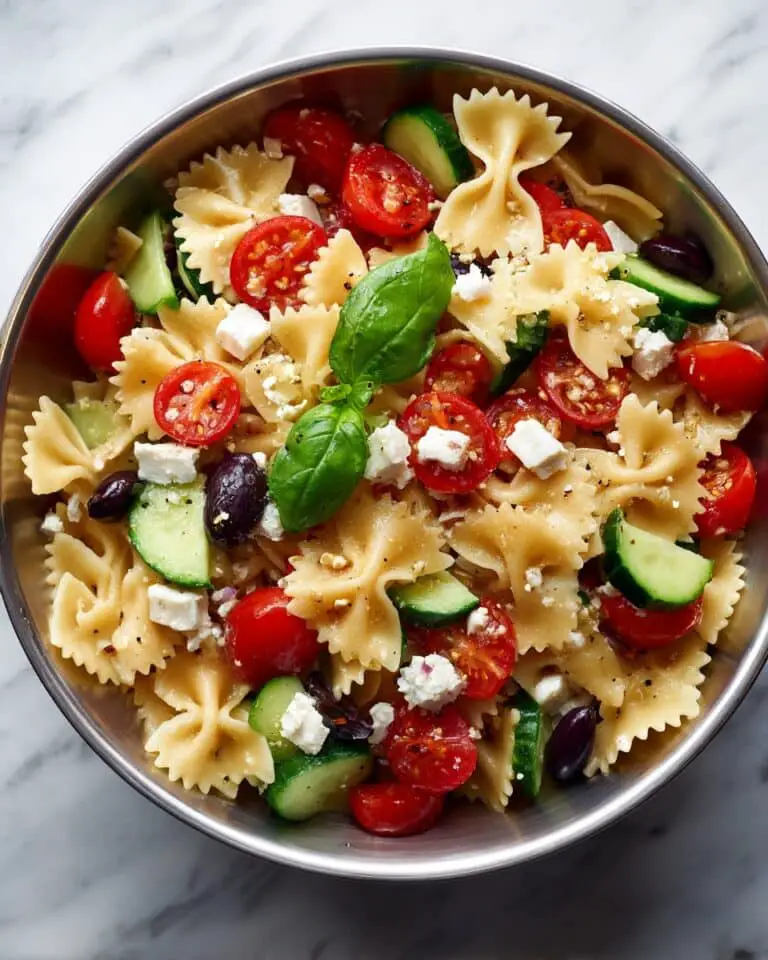 Quick & Easy Mediterranean Pasta Salad Recipe
