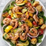 Sticky Barbecued Prawn Salad Recipe