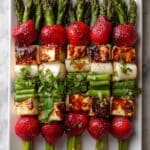 Halloumi & Strawberry Skewers Recipe