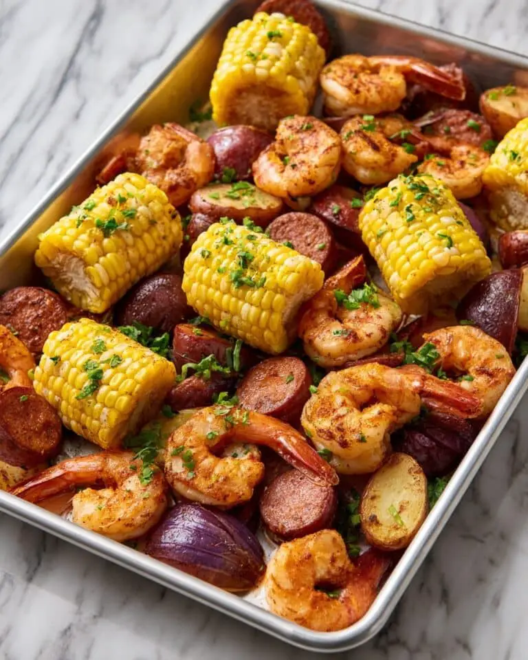Sheet Pan Shrimp Boil Recipe
