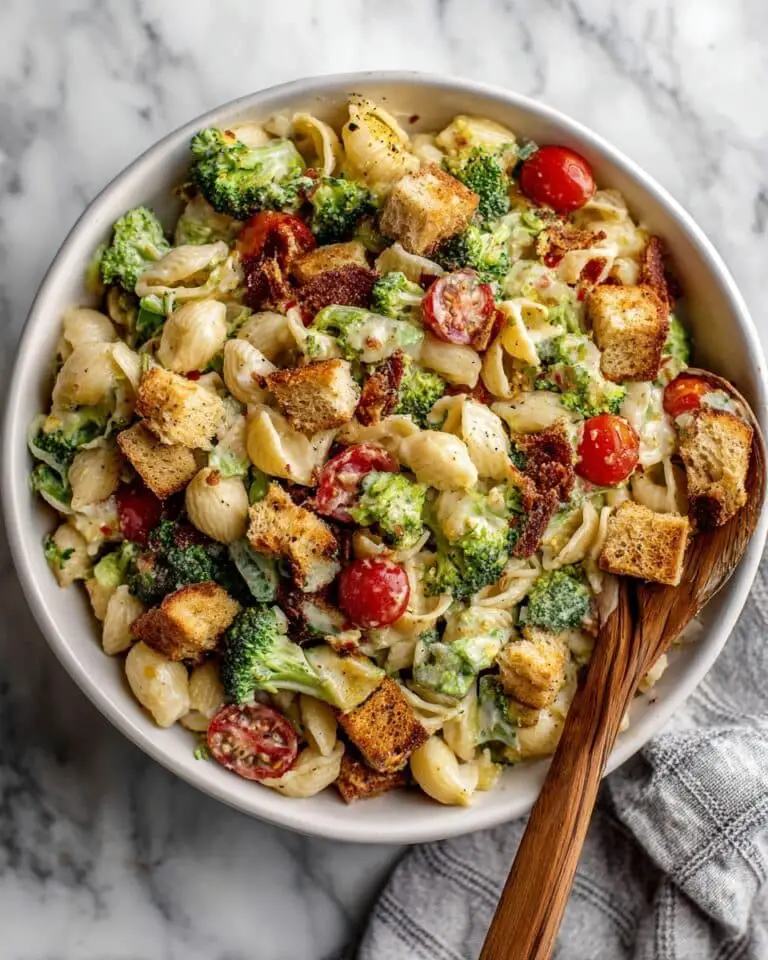 Chicken Caesar Pasta Salad Recipe